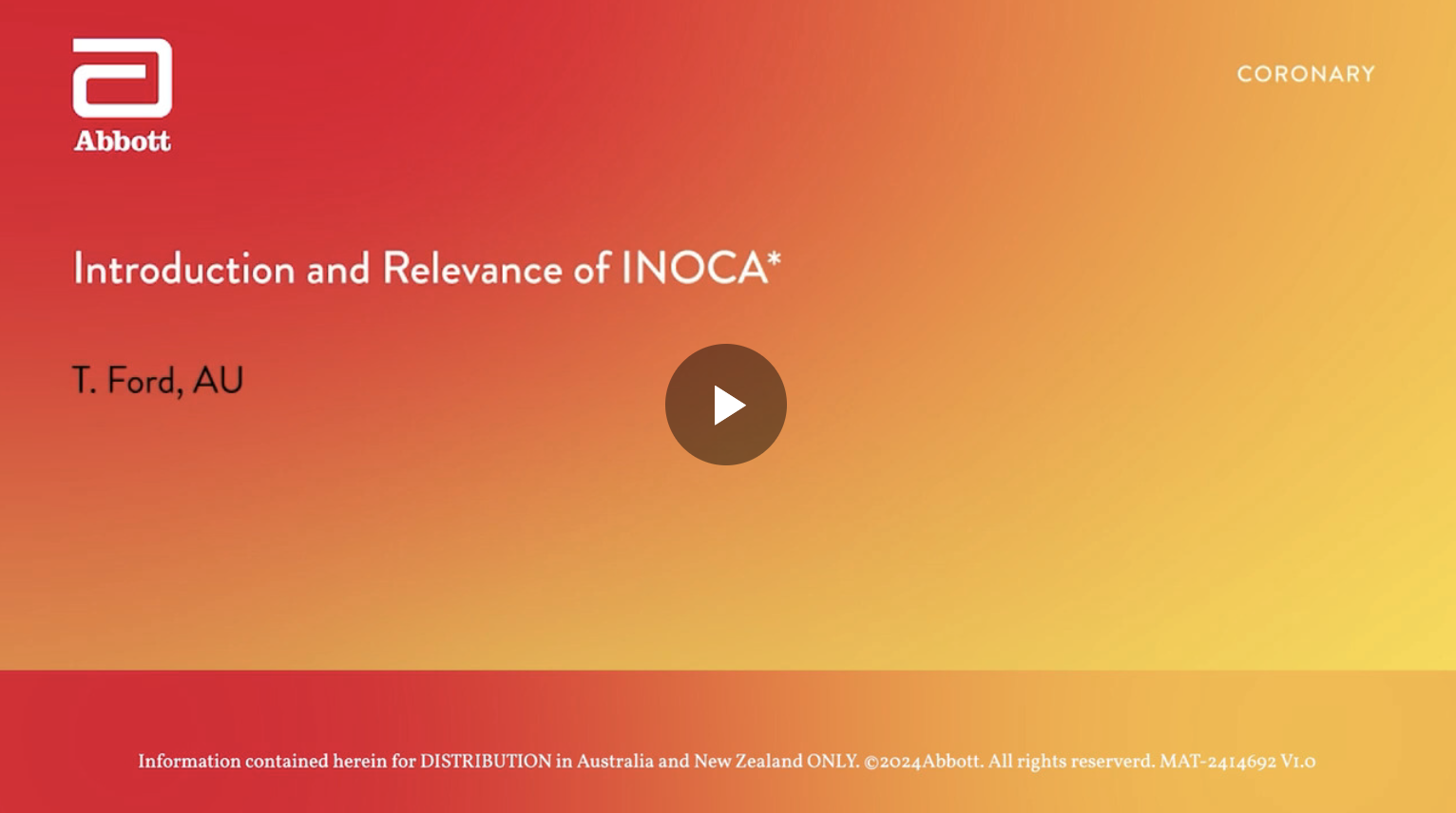 Introduction and Relevance of INOCA Video