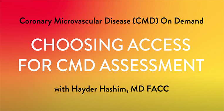 How to choose access for CMD assessment video with Dr. Hashim