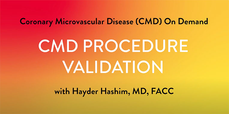 CMD procedure validation video