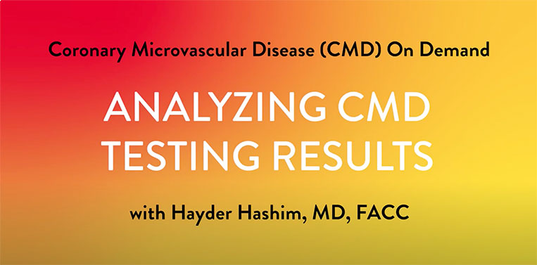 How to analyze CMD testing results Video